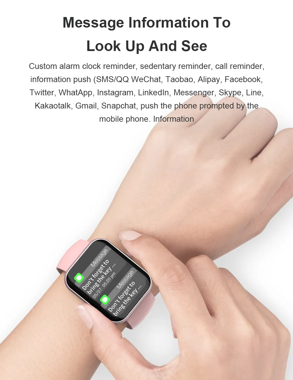 2024 New Budget-Friendly Smartwatch - One-touch Calling, Health Monitoring, Fitness Tracking, Thin and Lightweight