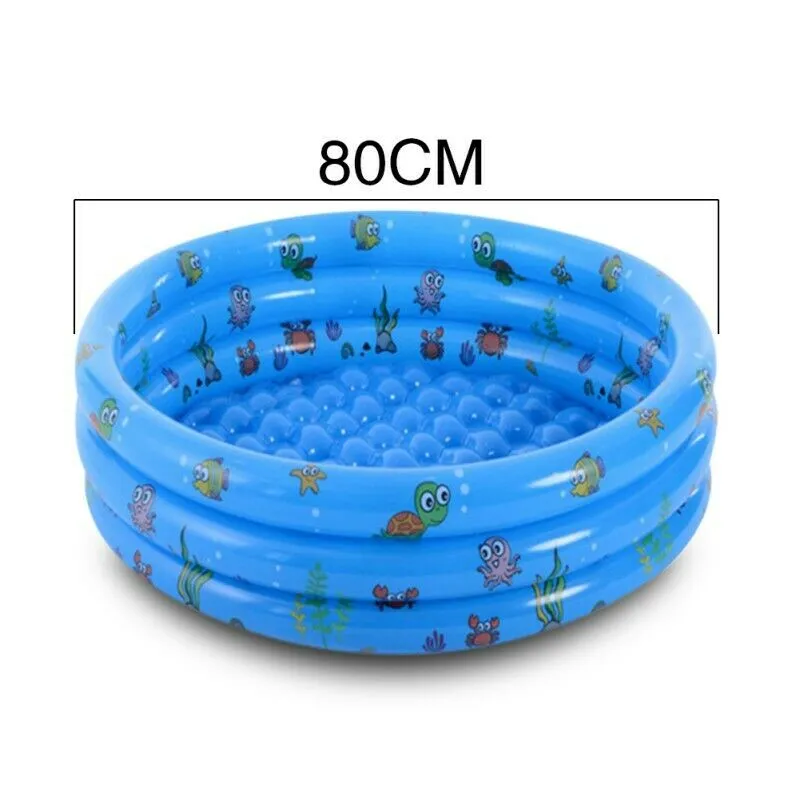 3 Ring Inflatable Pool - 150Cm (Blue)