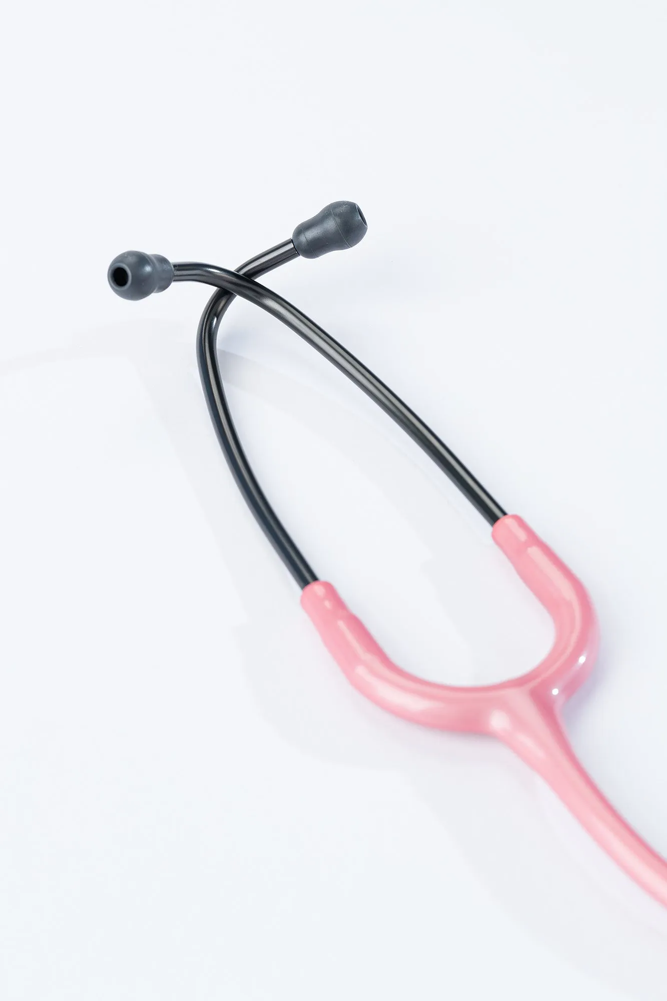 3M™ Littmann®  Classic III™ Monitoring Stethoscope, Mirror Chestpiece, Pearl Pink Tube, Pink Stem and Smoke Headset, 27 inch, 5962