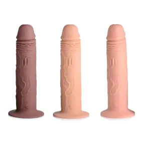 7x Remote Control Vibrating And Thumping Dildo