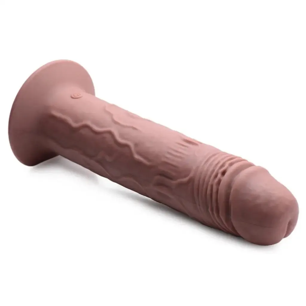 7x Remote Control Vibrating And Thumping Dildo