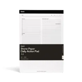 A4 Daily Action Pad