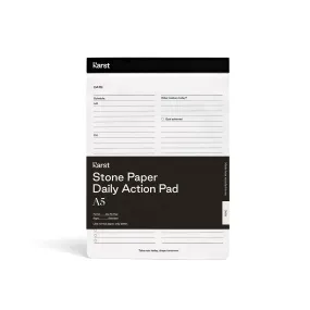 A5 Daily Action Pad