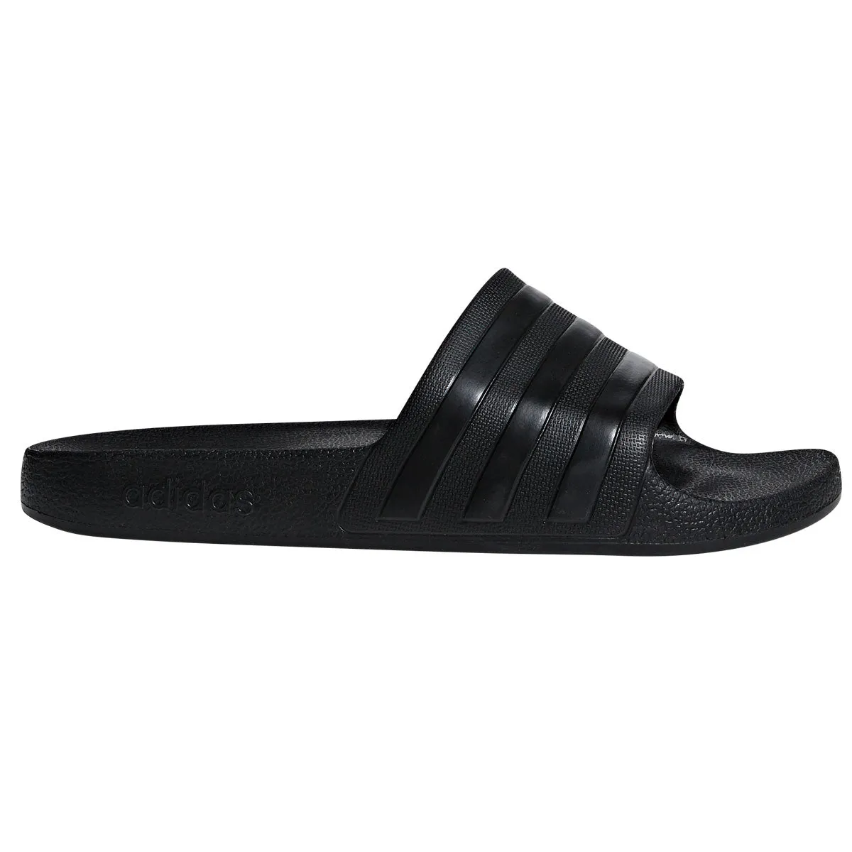 adidas Adilette Aqua Sliders - Black/Black