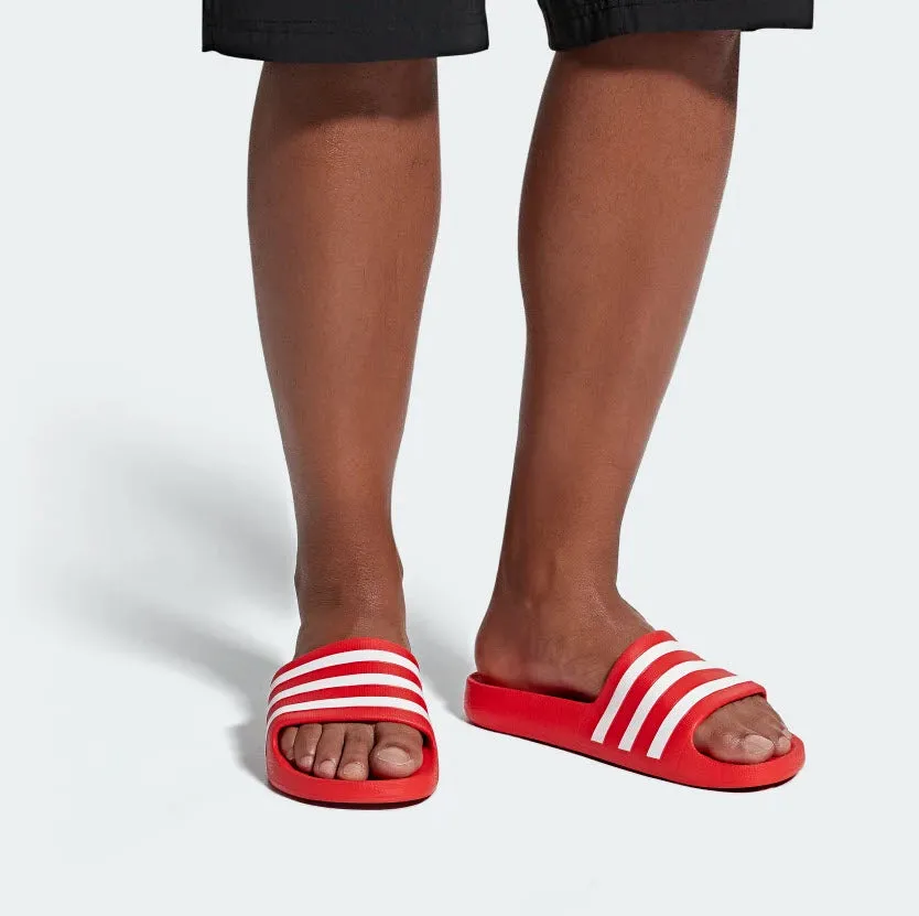 Adidas Adilette Aqua Unisex Slides Red F35540