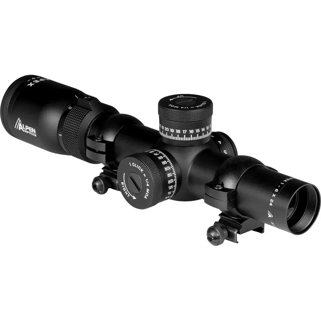 Alpen Apex Rifle Scope (1-6x24)