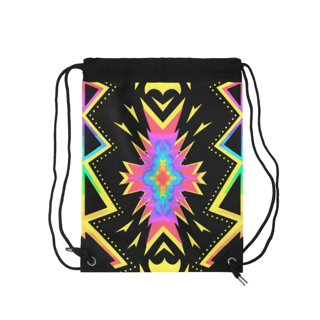 Applique Drawstring Bag