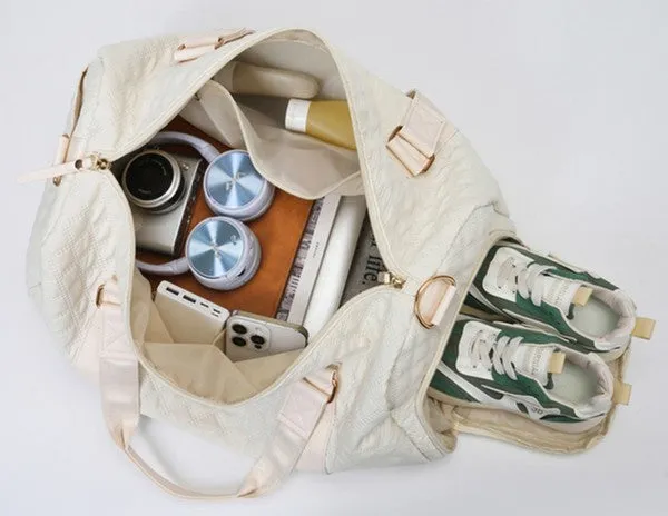 Away For The Weekend Travel Duffel Bag