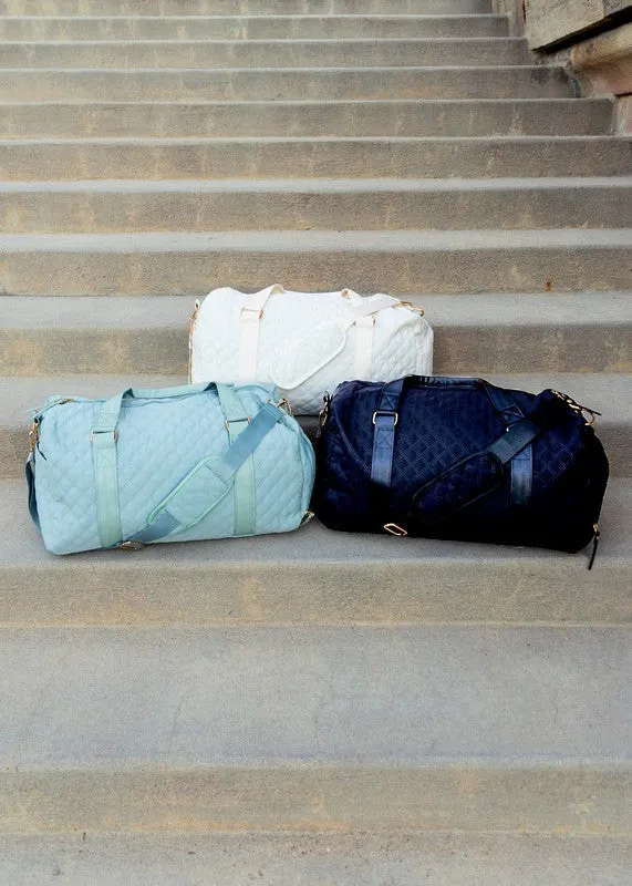 Away For The Weekend Travel Duffel Bag