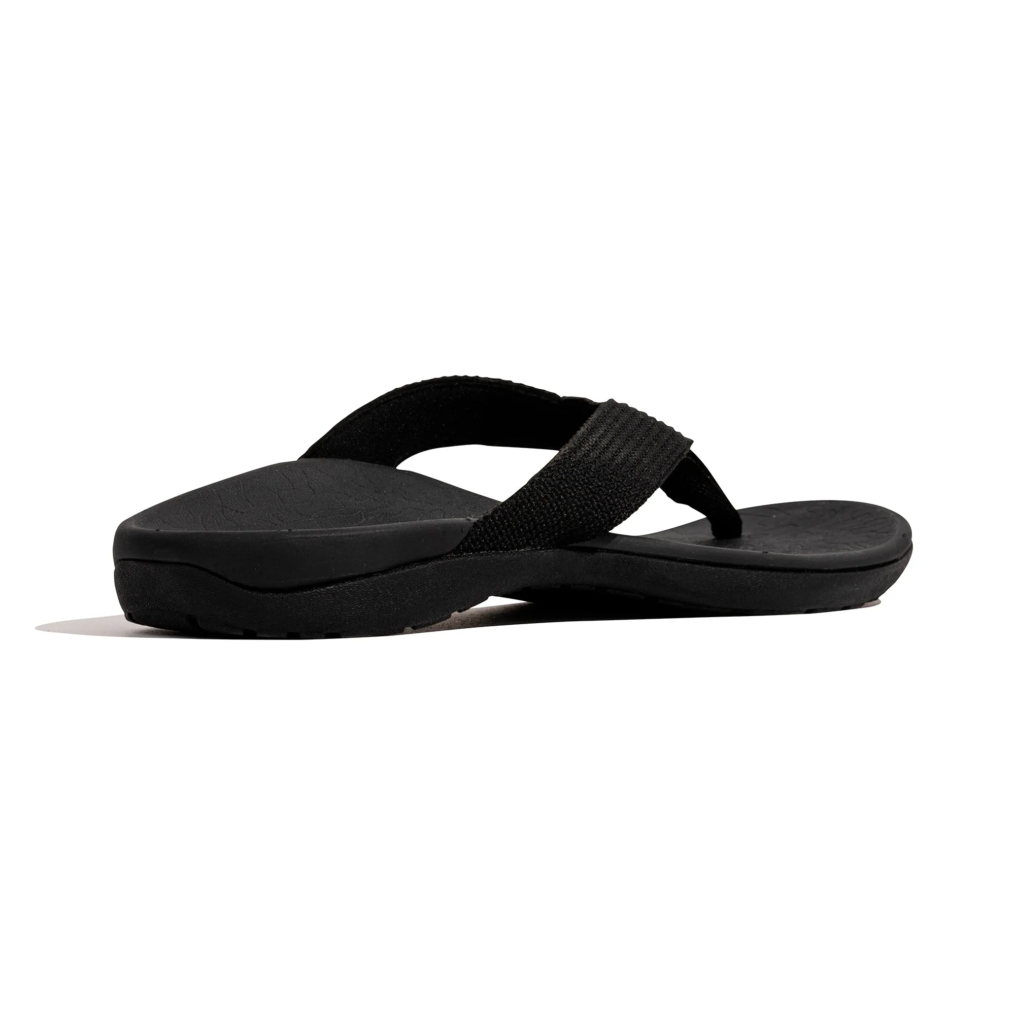 Axign Premium Orthotic Thongs – Black