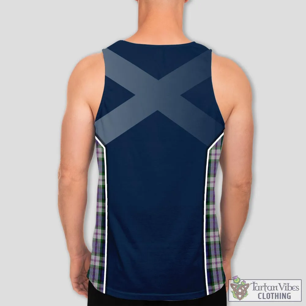 Baird Dress Tartan Men's Tanks Top with Family Crest and Scottish Thistle Vibes Sport Style