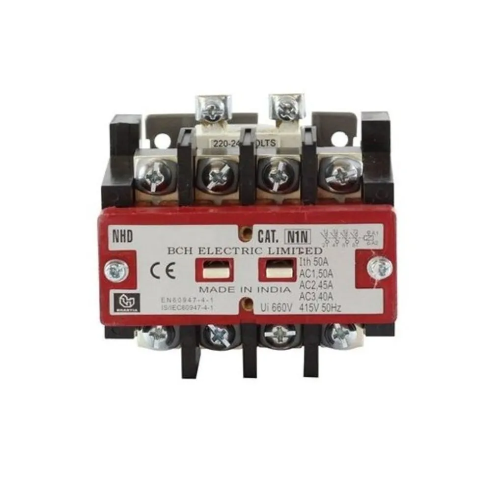 BCH NHD Series 4 Pole Contactor AC Control CP20