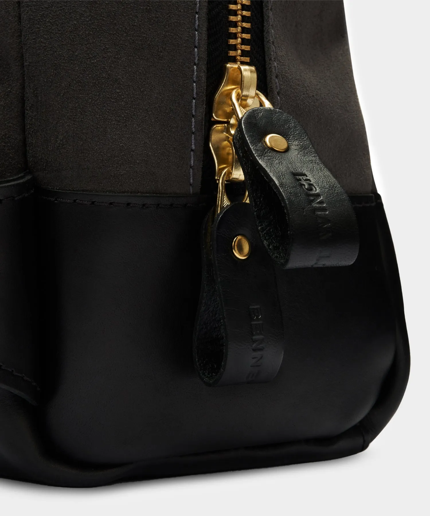 Bennett Winch Suede Backpack in Storm Grey