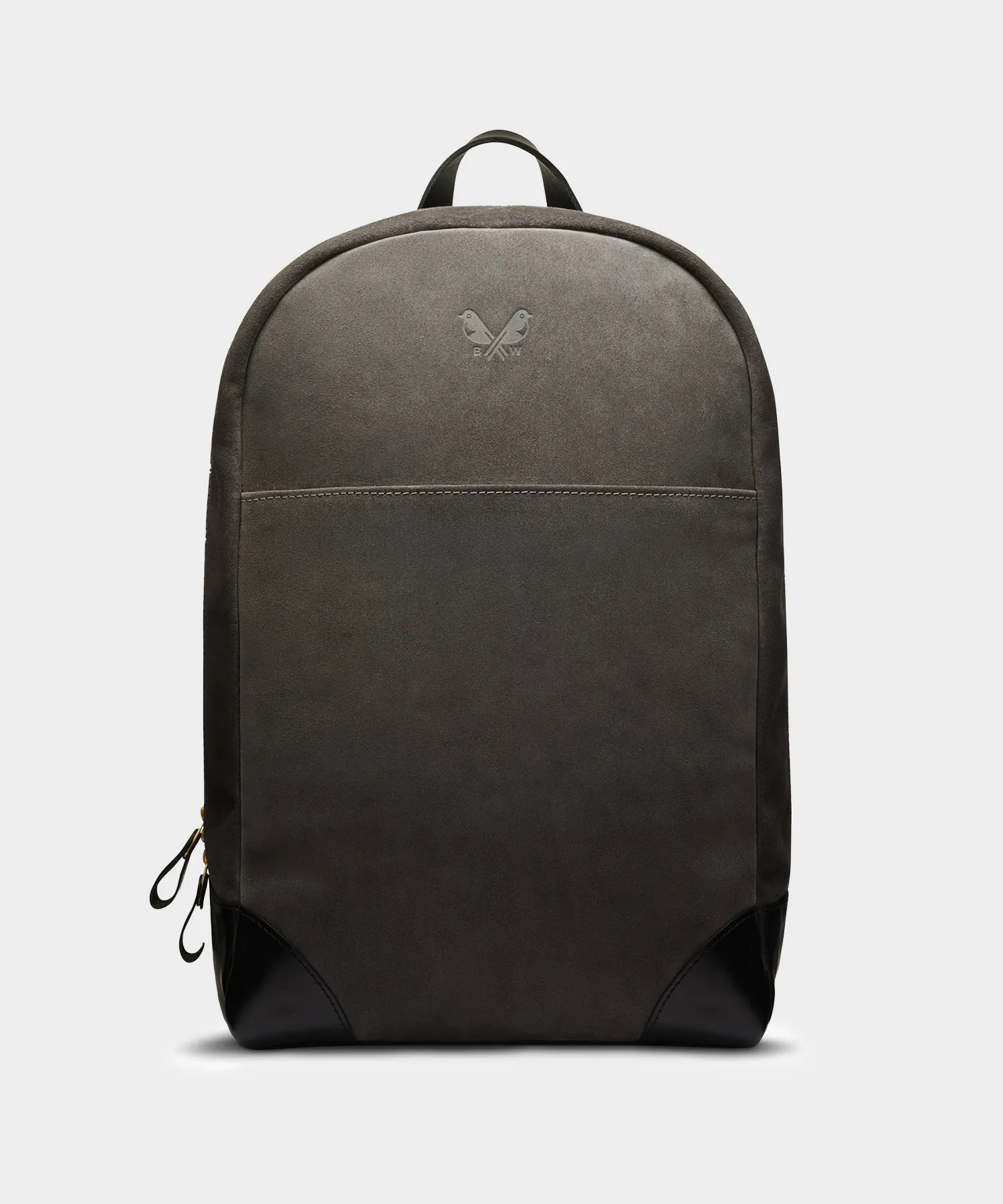 Bennett Winch Suede Backpack in Storm Grey