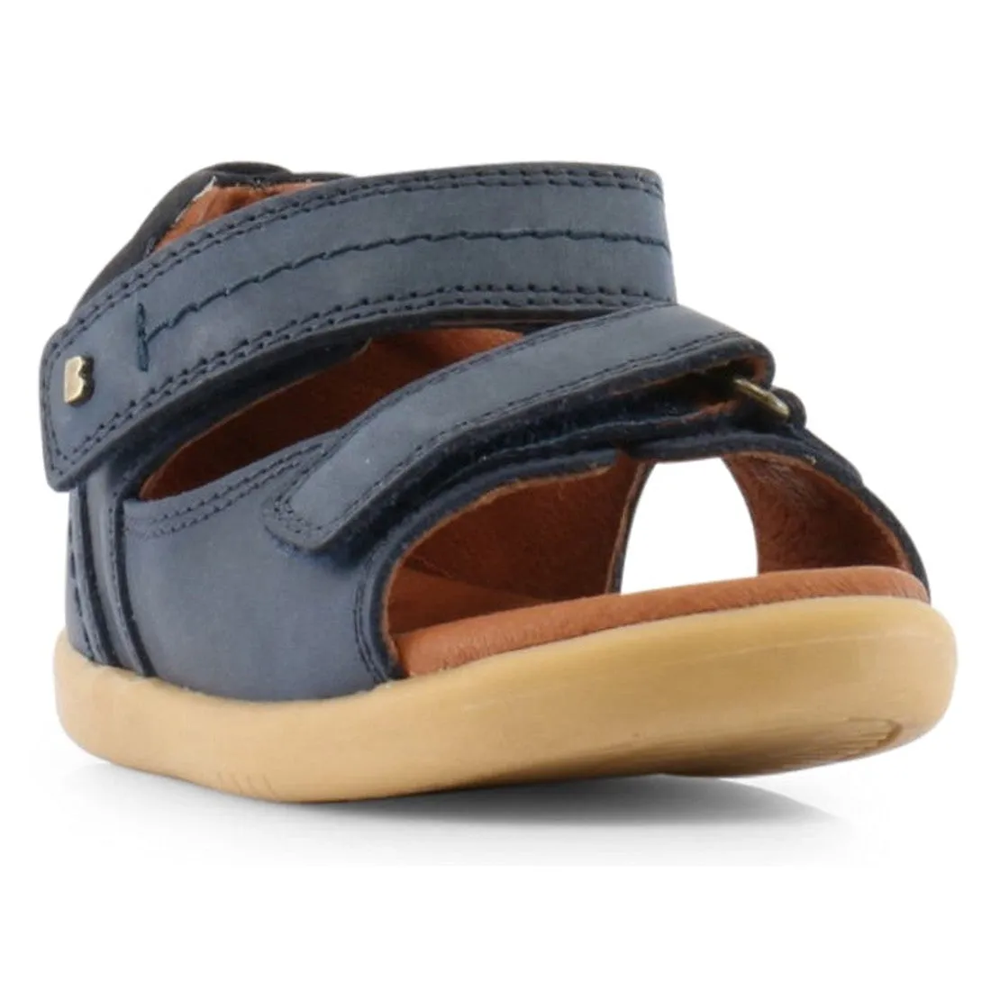 Bobux IW Iwalk Driftwood Sandal Navy Open Toe 633601A