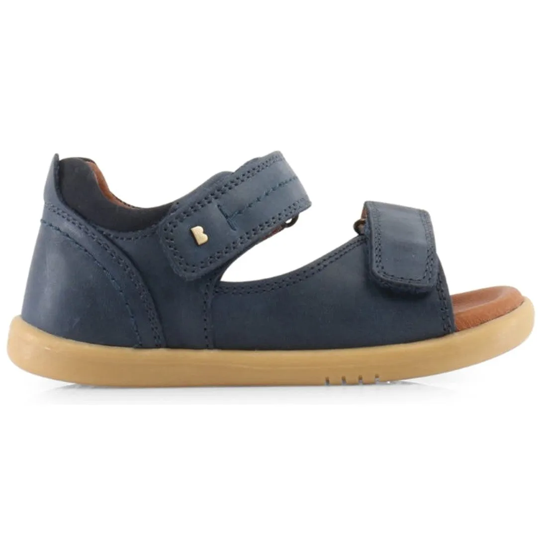 Bobux IW Iwalk Driftwood Sandal Navy Open Toe 633601A