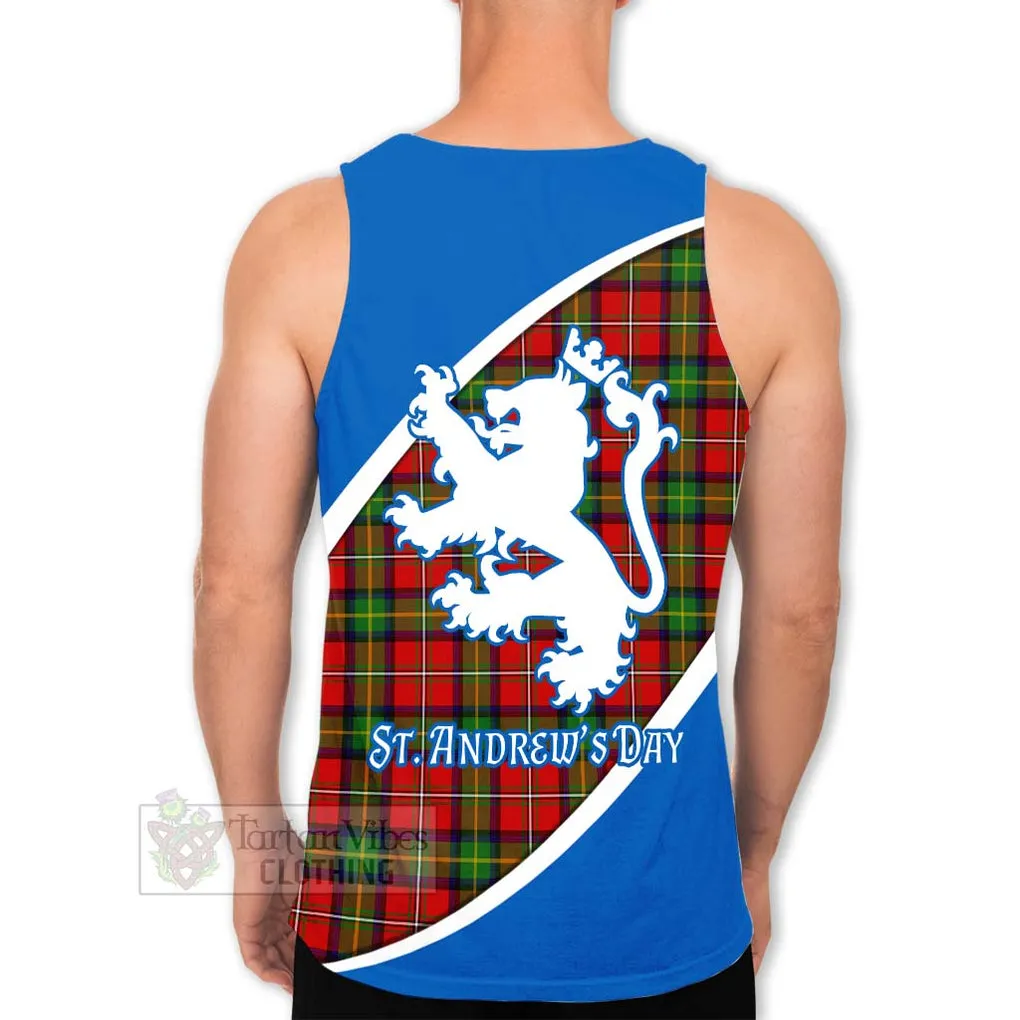 Boyd Family Crest Tartan Men's Tank Top Celebrate Saint Andrew's Day in Style