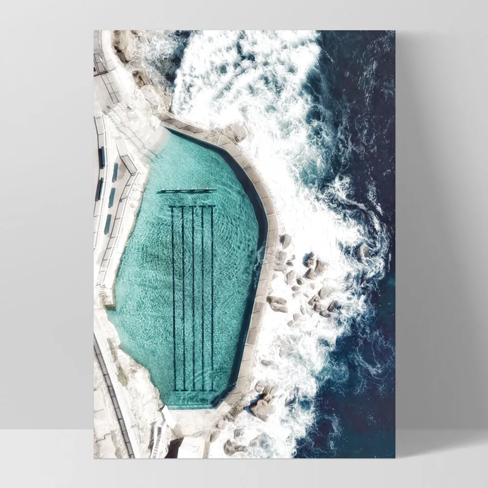 Bronte Rock Pool Aerial II - Art Print