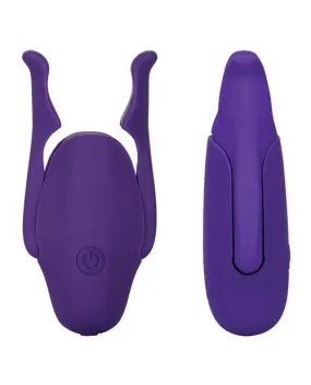 CalExotics Rechargeable Nipplettes Vibrating Nipple Clamps