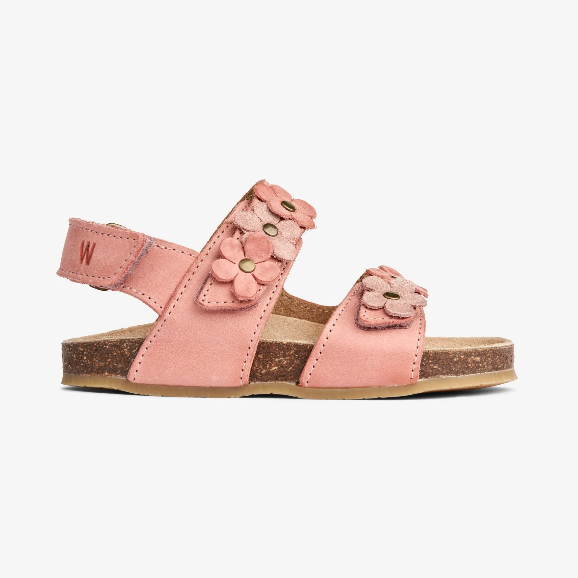 Clare Flower Sandal - rose