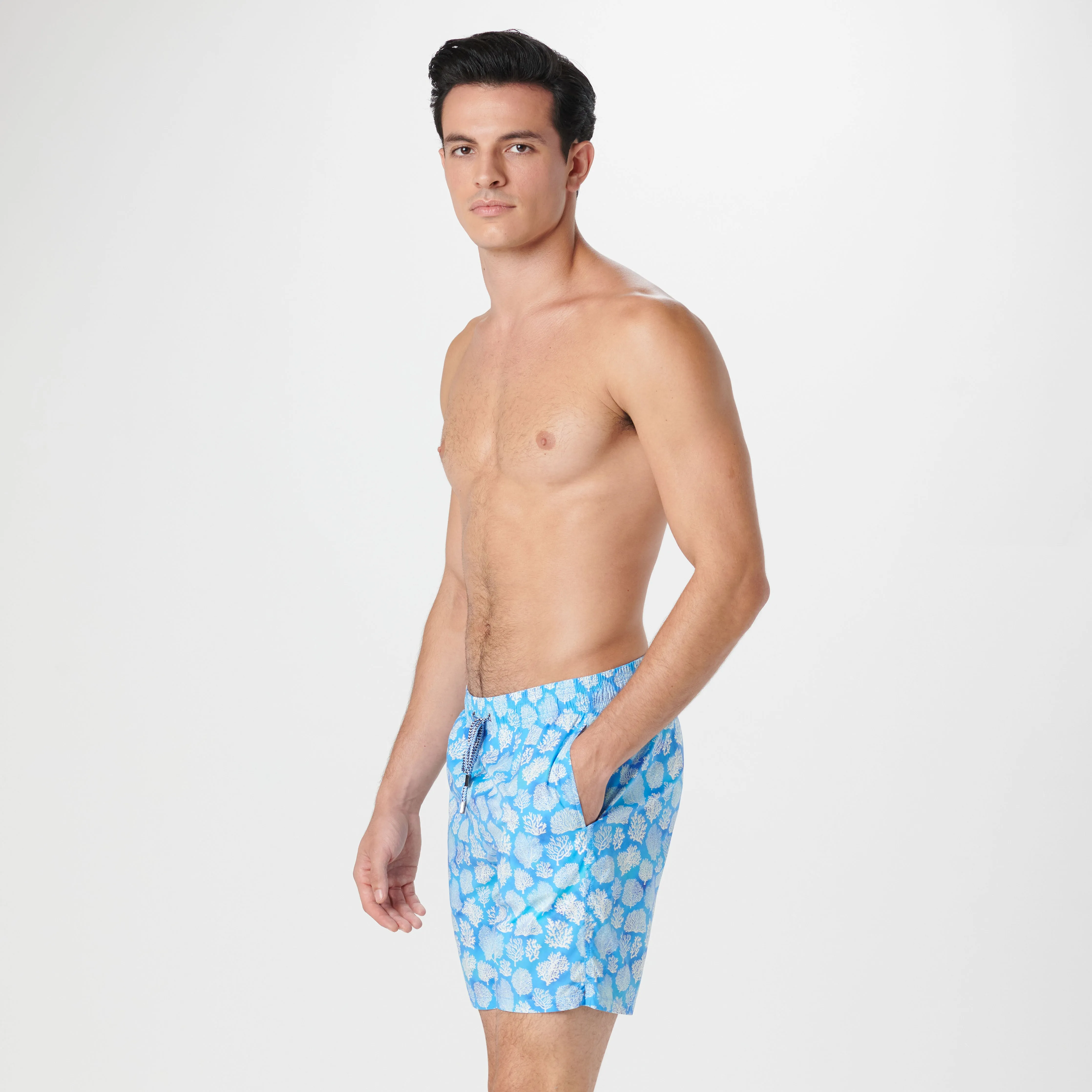 Cosmo Coral Swim Trunks