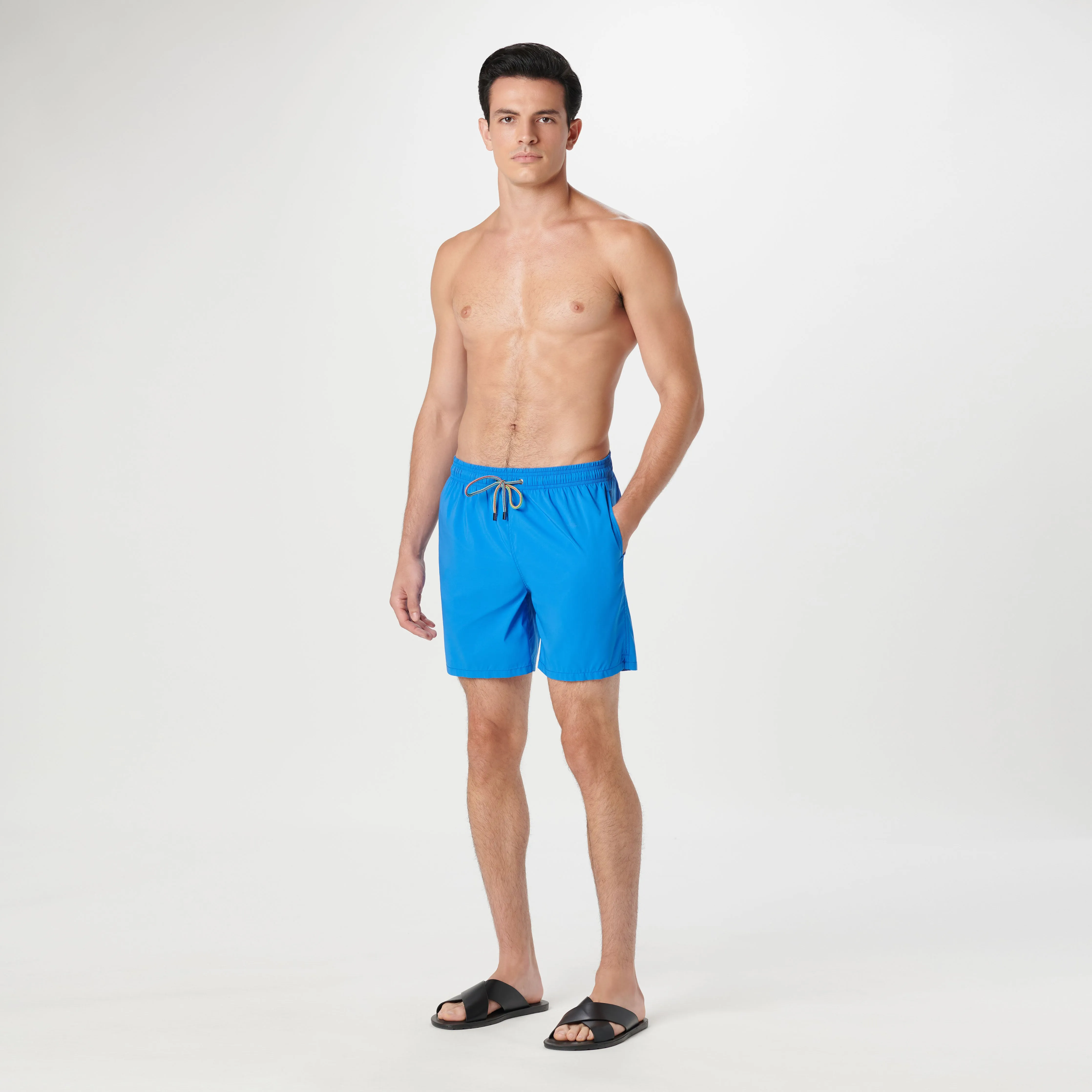 Cosmo Solid Swim Trunks