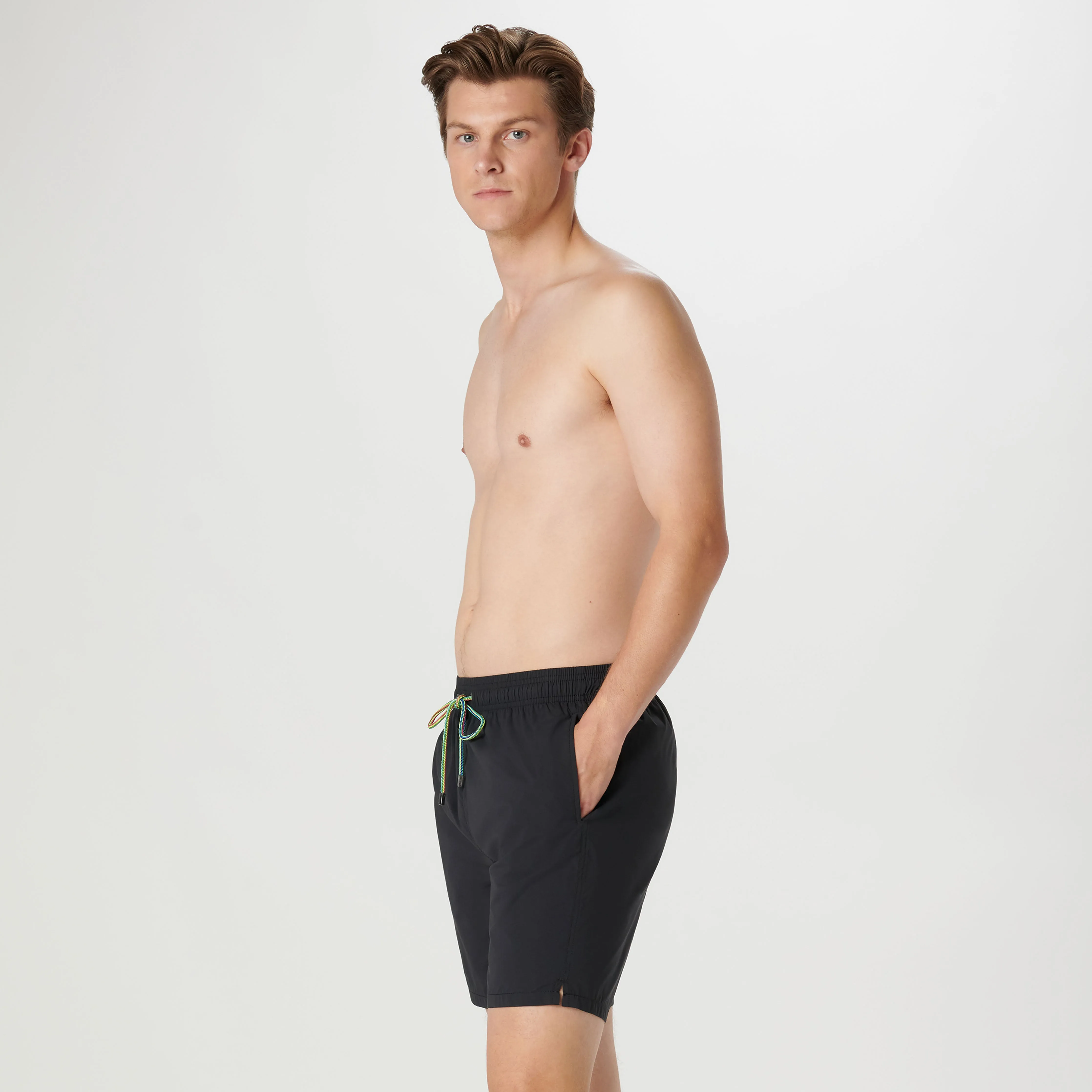 Cosmo Solid Swim Trunks