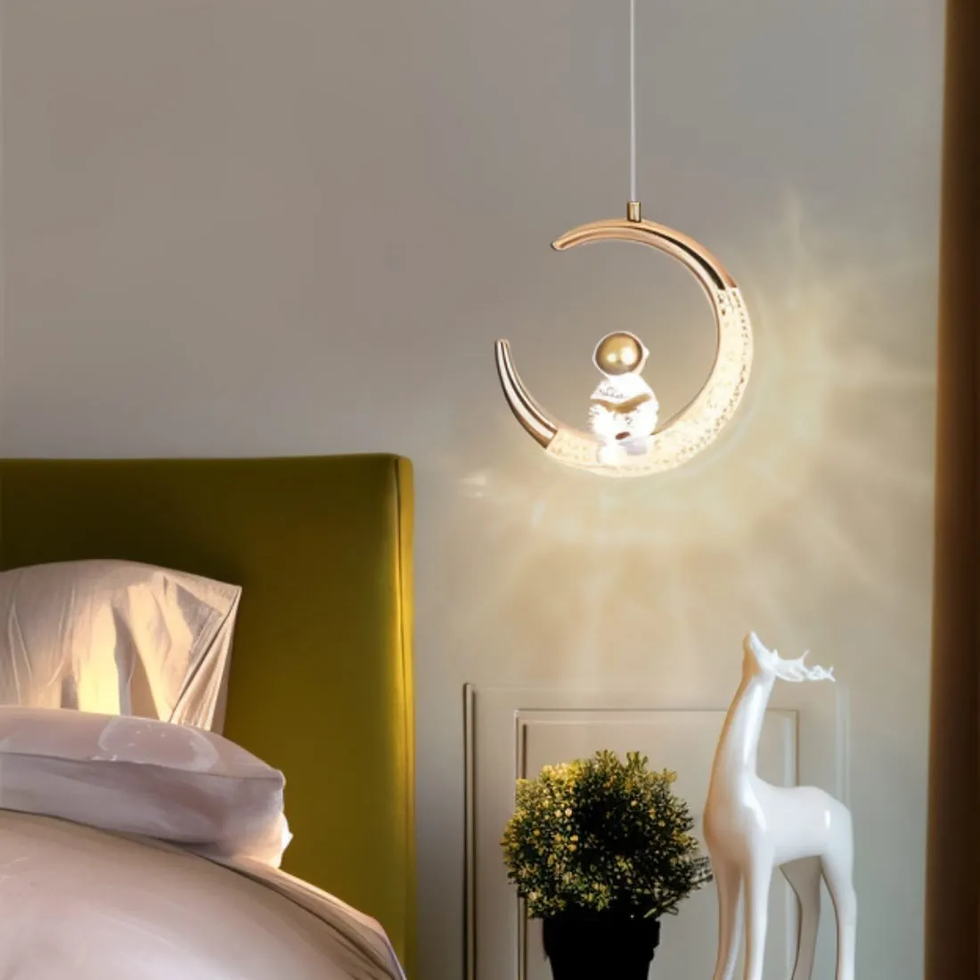 Crescent Pendant Light