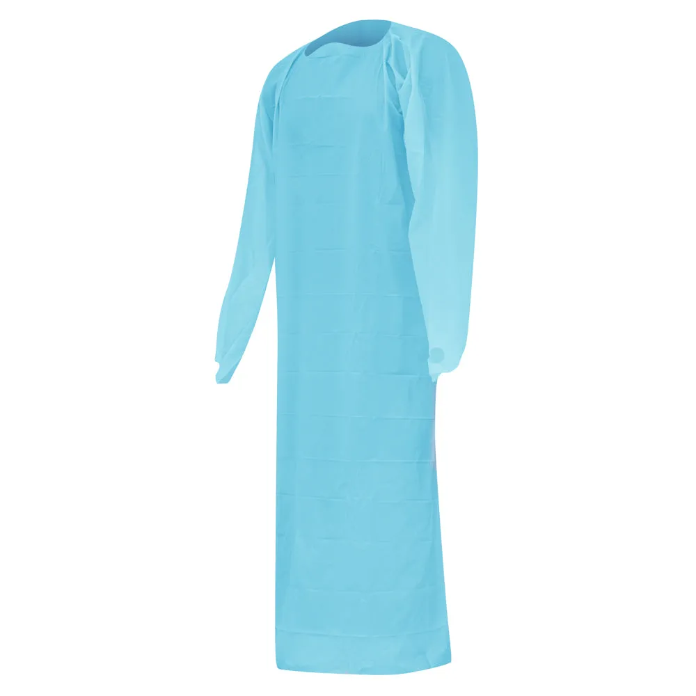 Disposable Lightweight CPE Gown | 1.5 Mil | L- XL | 1 Gown, Bag of 10 or Case of 100