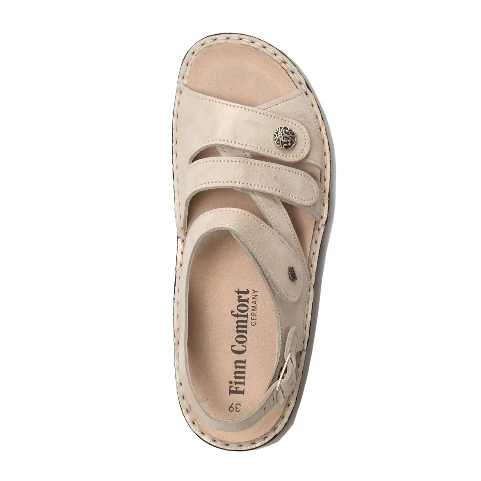 Finn Comfort Gomera-S Backstrap Sandal (Women) - Champagne Nuvola