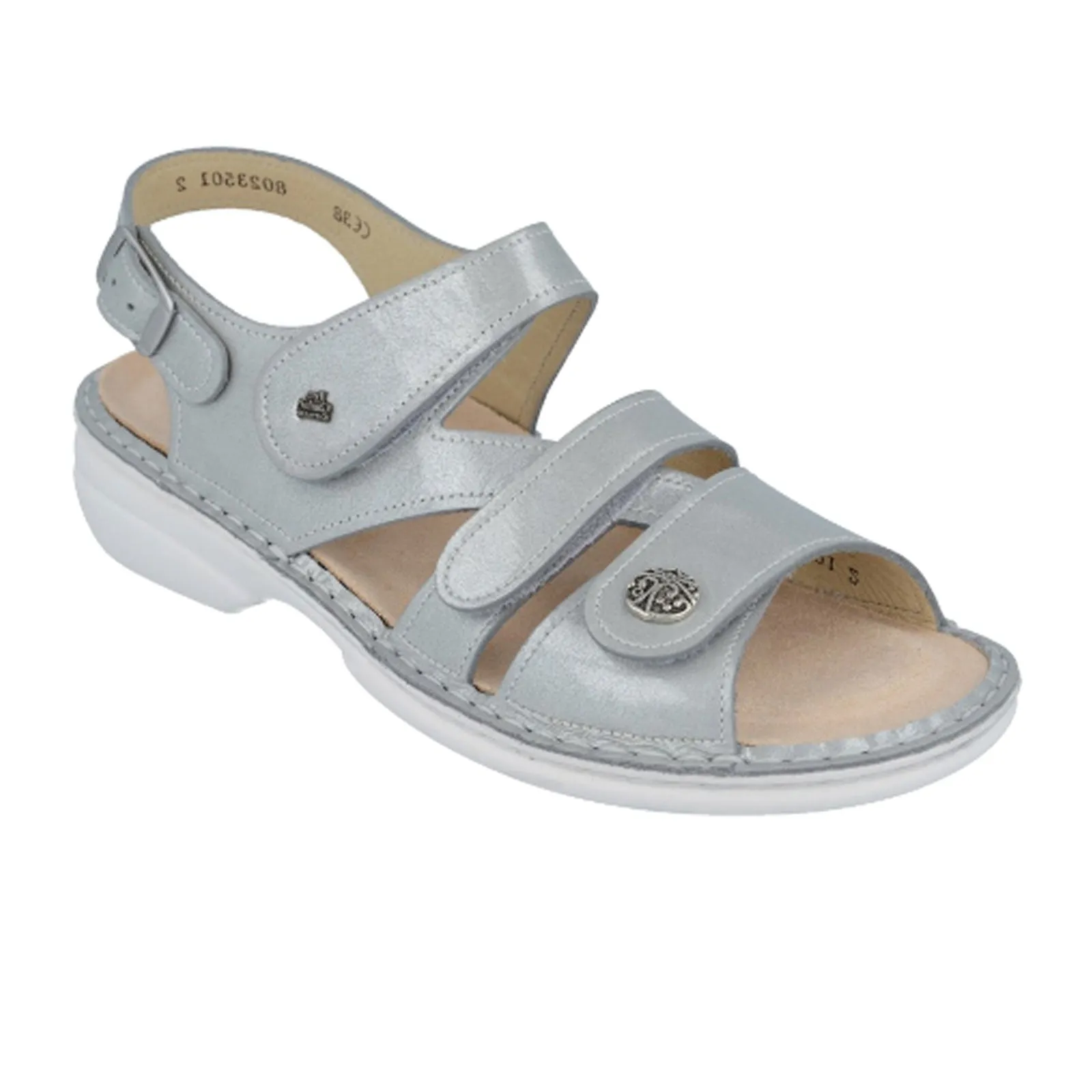 Finn Comfort Gomera-S Backstrap Sandal (Women) - Grey