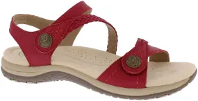 Free Spirit Malibu Chilli Pepper Women's Casual Touch Fastening Sandals