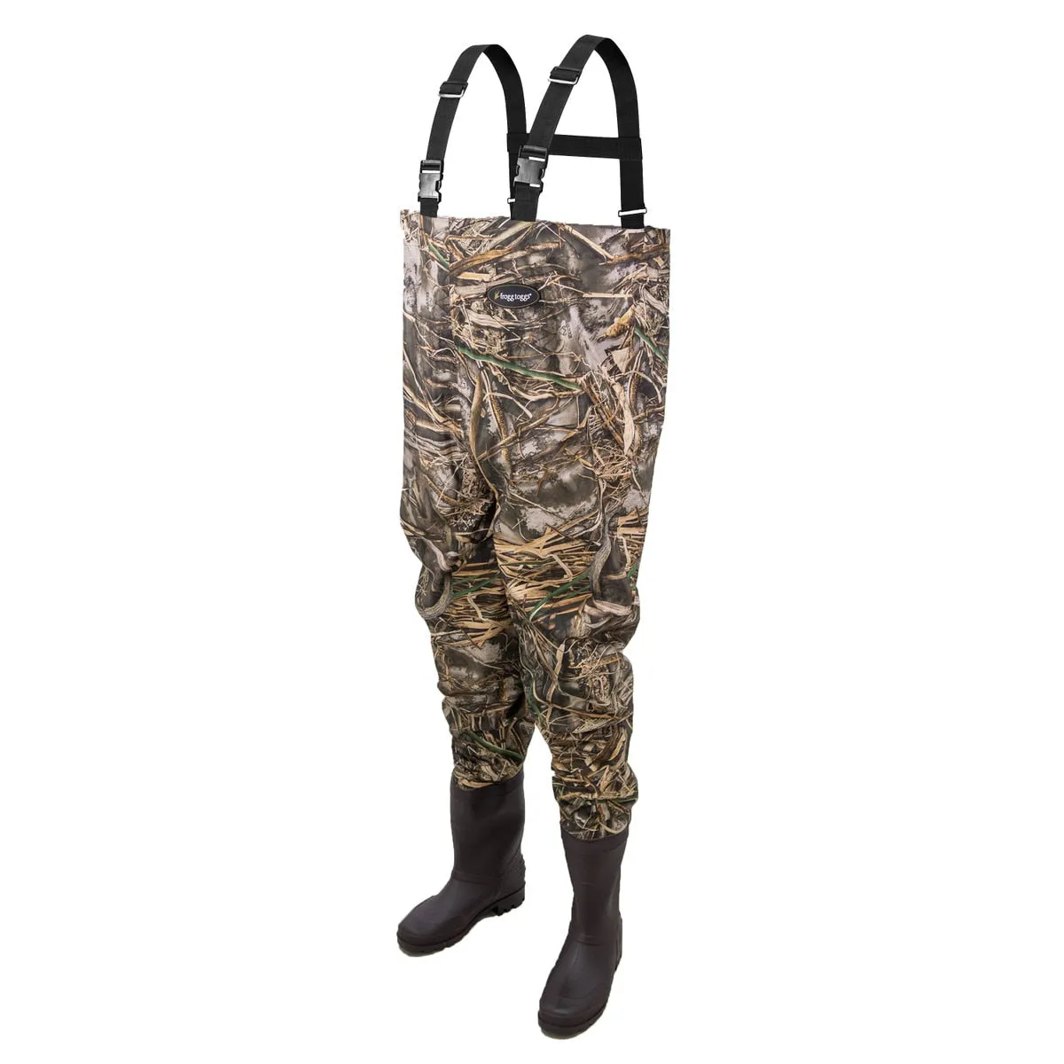 Frogg Toggs Mens Realtree MAX7 Rana PVC Lug Sole Chest Wader