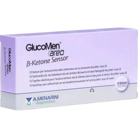 GLUCOMEN AREO BETA KETONE TEST STRIPS - PACK OF 10