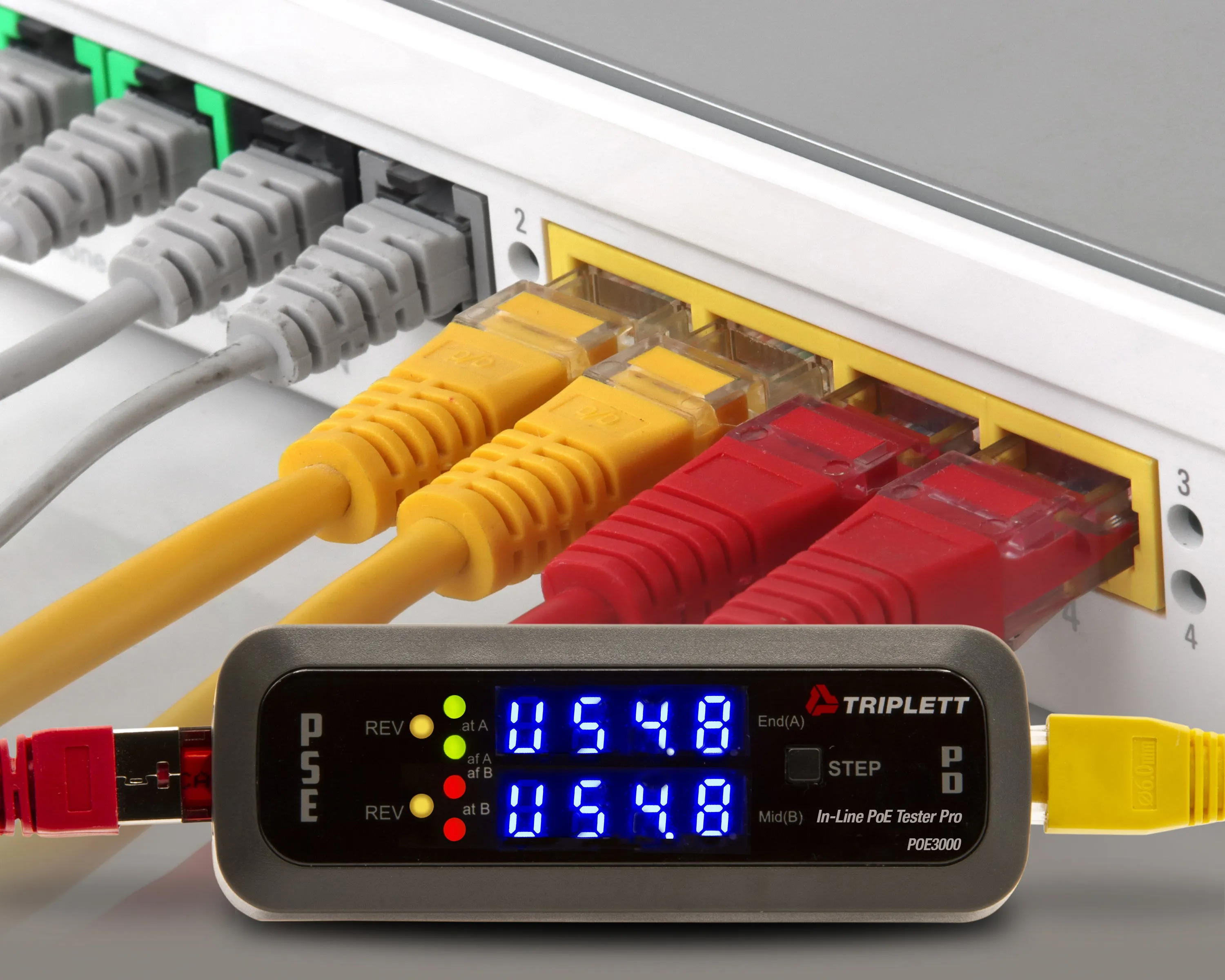 In-line PoE Tester Pro  - (POE3000)