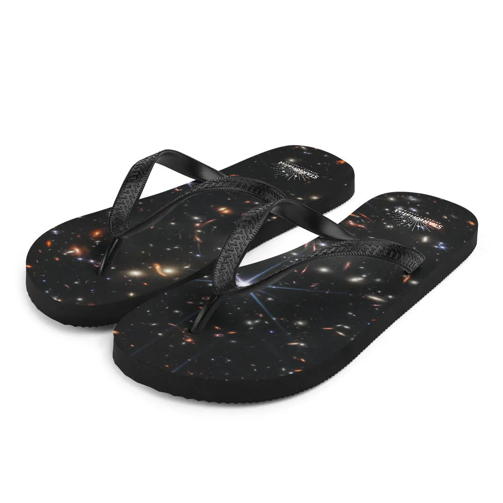 JWST SMACS 0723 Deep Field Galaxy Cluster Flip-Flops