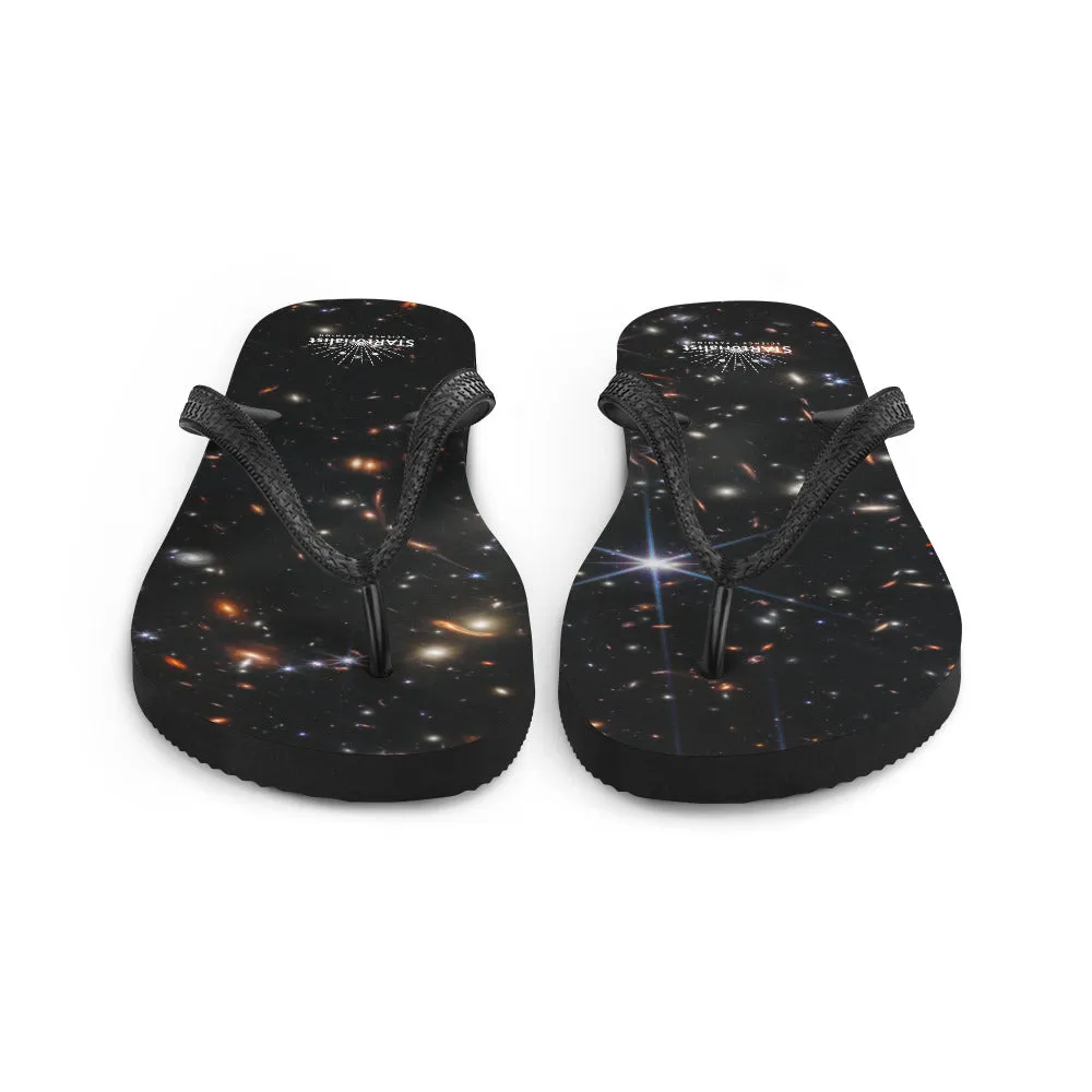 JWST SMACS 0723 Deep Field Galaxy Cluster Flip-Flops