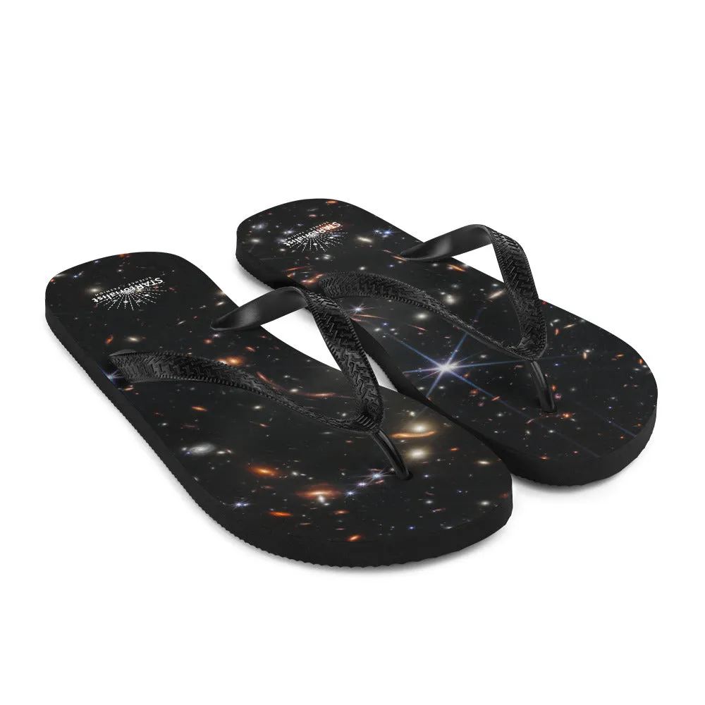 JWST SMACS 0723 Deep Field Galaxy Cluster Flip-Flops