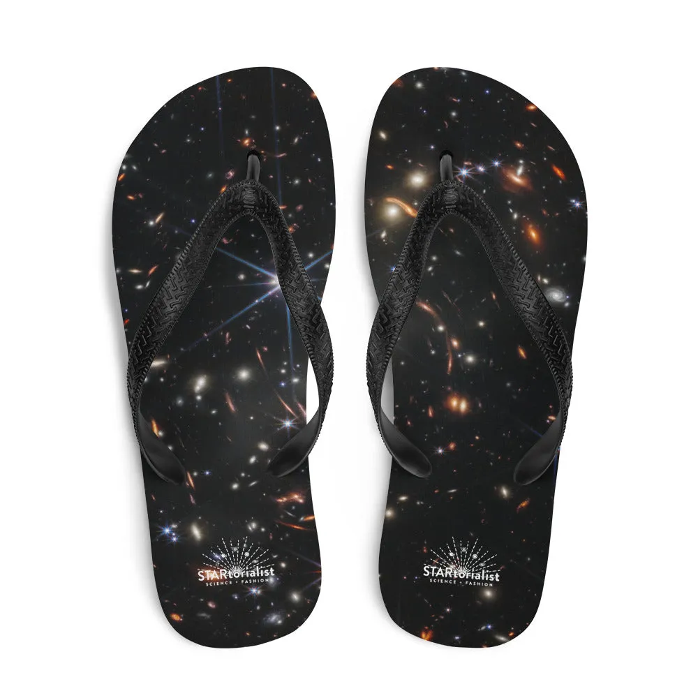 JWST SMACS 0723 Deep Field Galaxy Cluster Flip-Flops