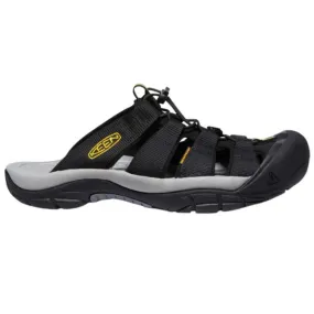 KEEN Men's Newport Slide - Black/Keen Yellow