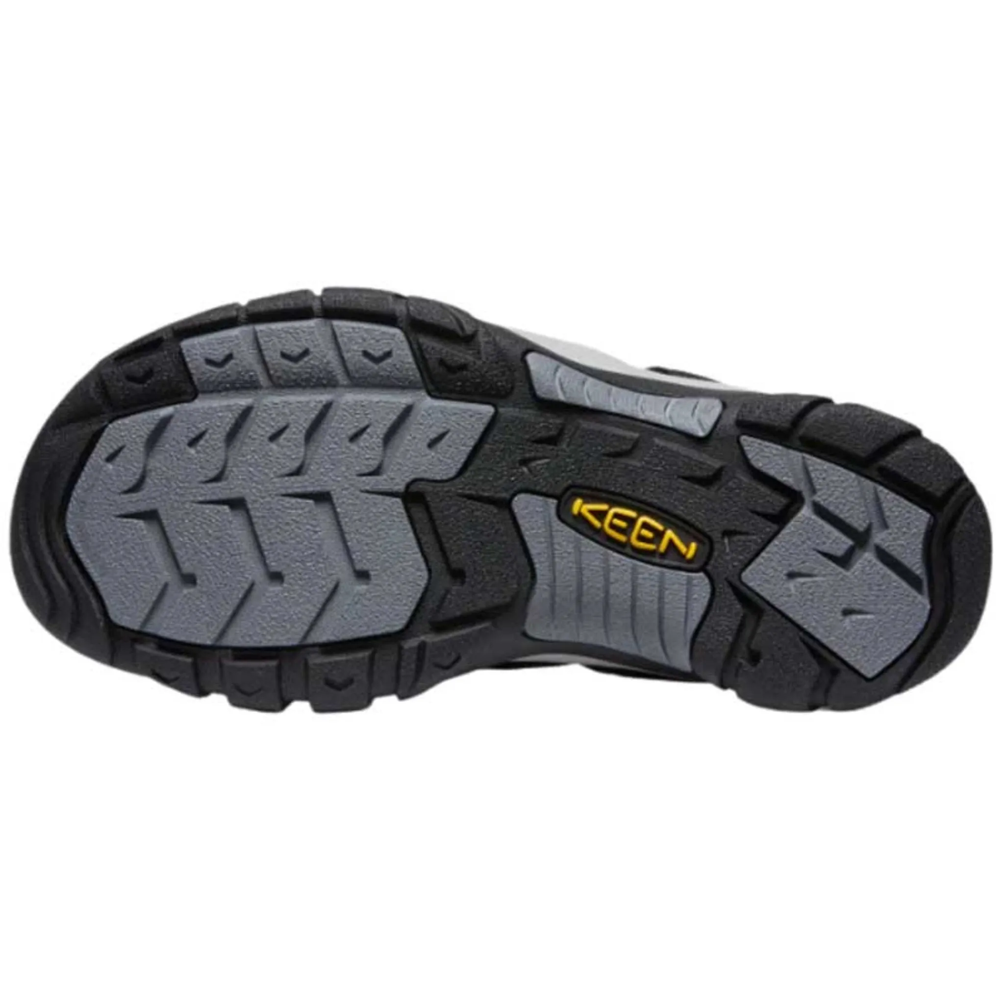 KEEN Men's Newport Slide - Black/Keen Yellow