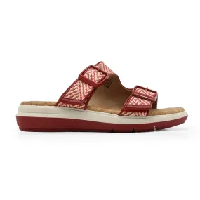 Kona Red/Cream Raffia