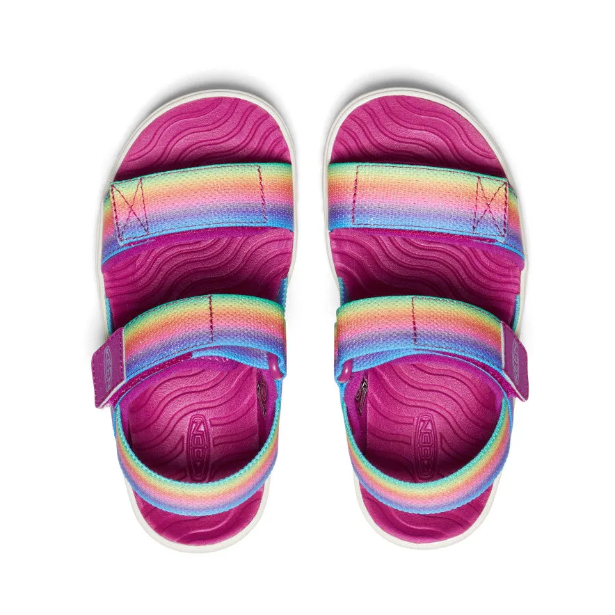 Little Kids' Elle Backstrap  |  Rainbow/Festival Fuchsia