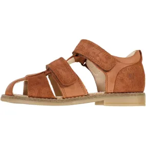 Macey closed toe - amber brown