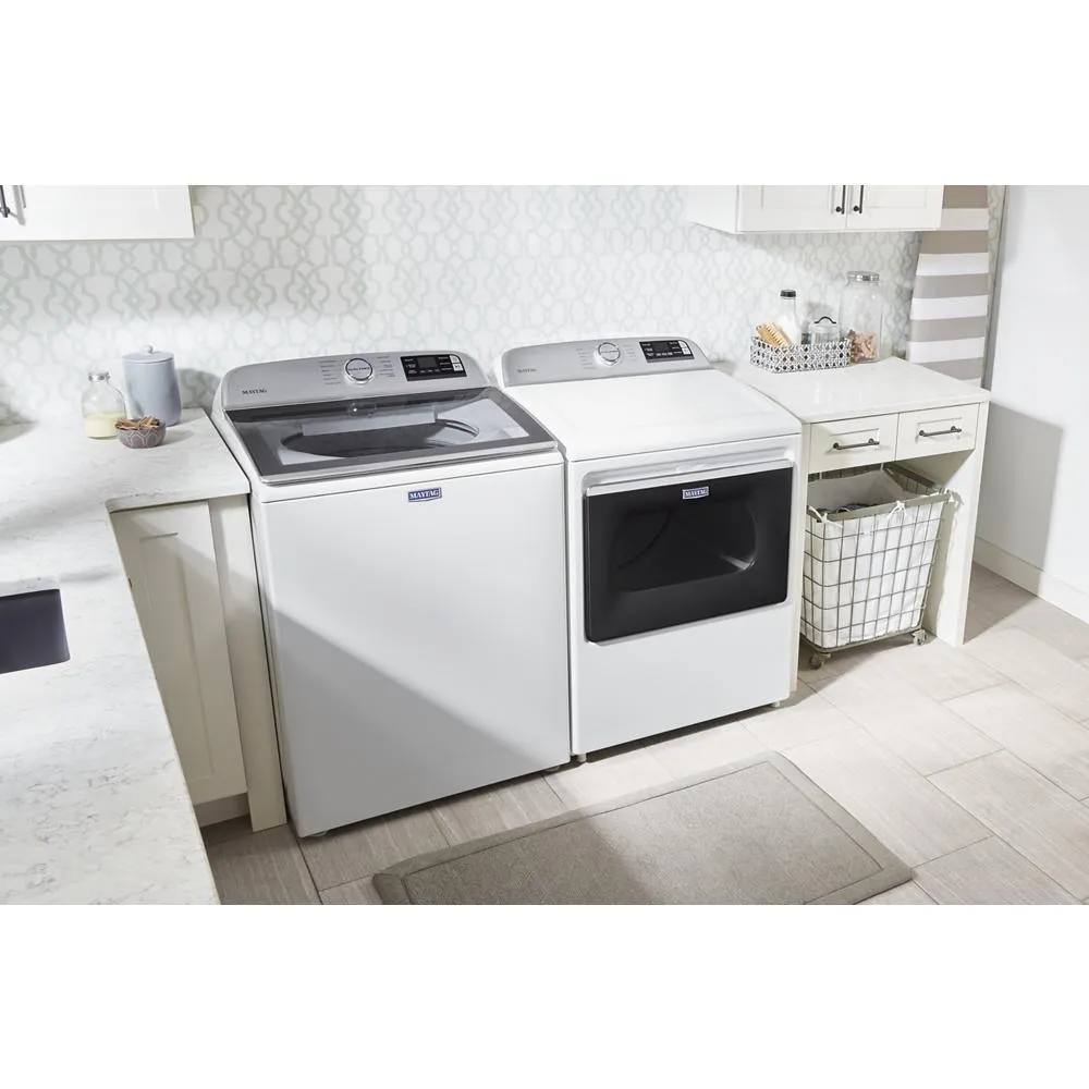 Maytag MGD6230RHW Smart Top Load Gas Dryer with Extra Power - 7.4 cu. ft.