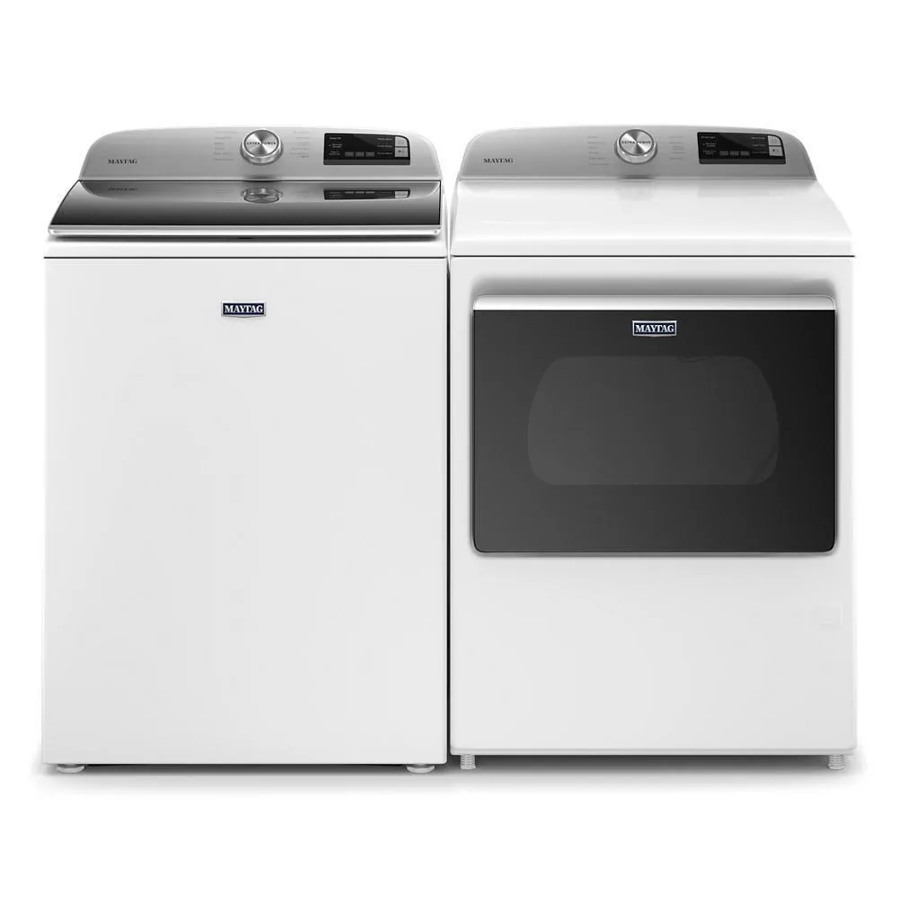 Maytag MGD6230RHW Smart Top Load Gas Dryer with Extra Power - 7.4 cu. ft.