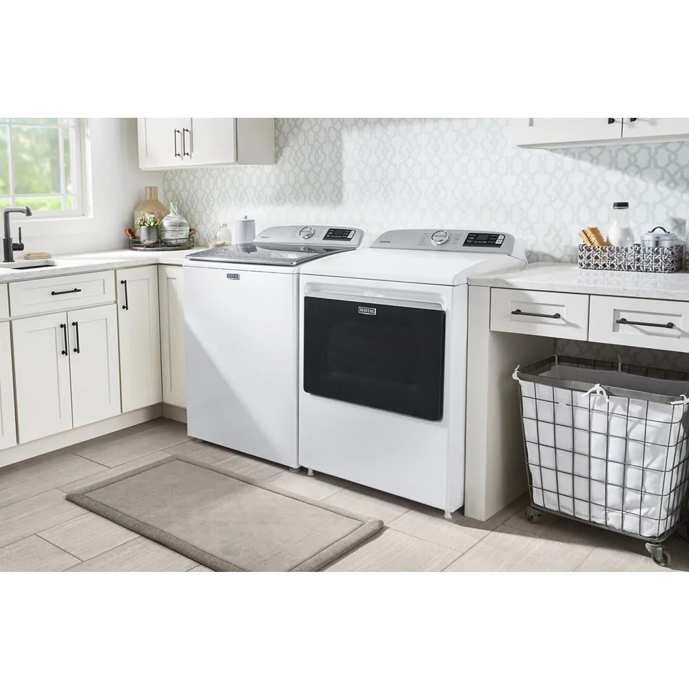 Maytag MGD6230RHW Smart Top Load Gas Dryer with Extra Power - 7.4 cu. ft.