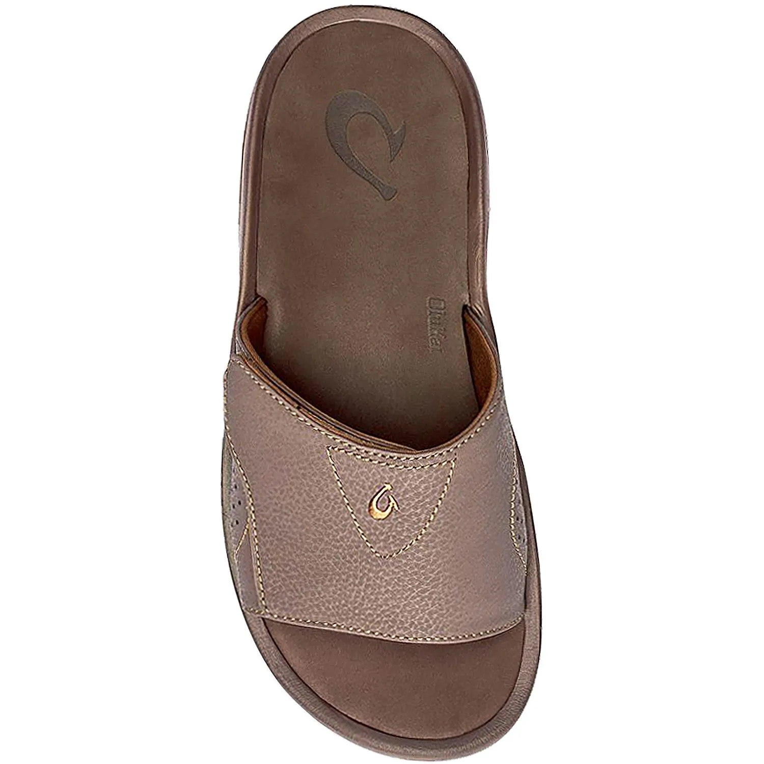 Men's OluKai Nalu Slide Dark Java Synthetic