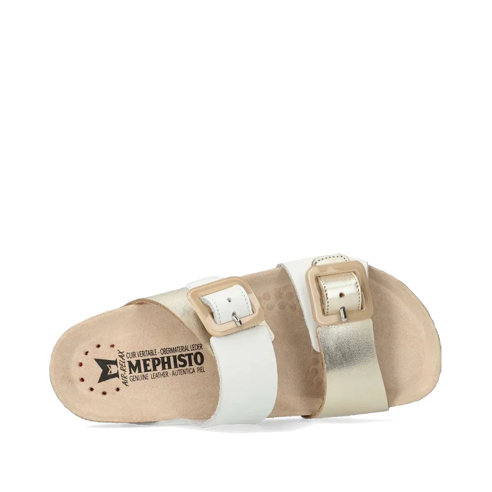 Mephisto Women's Madison Slide Sandal in White