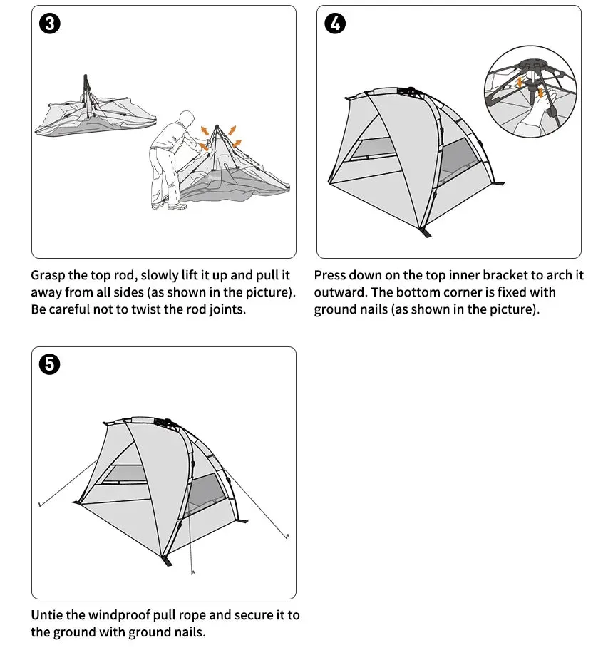 Mobi Garden Beach Instant Tent